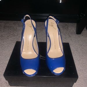 Giuseppe Zanotti platform sling back pumps